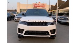 Land Rover Range Rover Sport Range Rover sport 2017, white color, black roof color + panoramic sunroof and full option in very ex