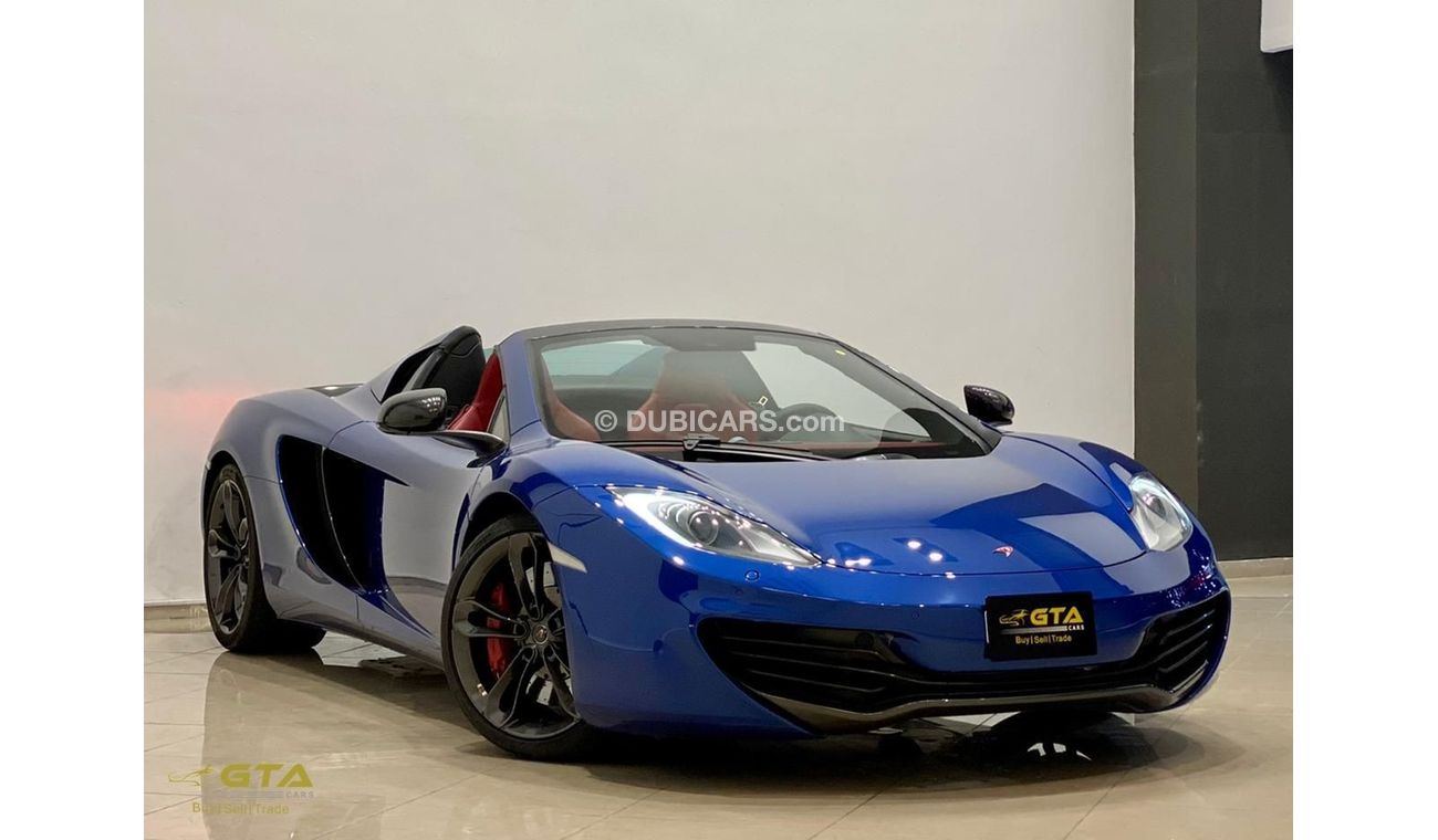McLaren MP4 12C SPOTLESS 2014 McLaren MP4-12C Spider, Full Service History, Warranty GCC Carbon Fiber