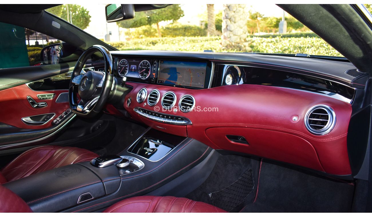 Mercedes-Benz S 63 AMG Coupe 2015 Mercedes-Benz S63 AMG 5.5L 8 Cylinder Turbocharged 585 BHP ------------------------------- GCC