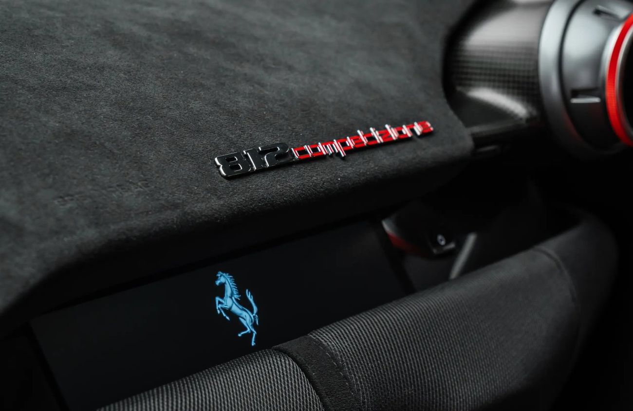 Ferrari 812 Competizione 6.5L V-12 Naturally Aspirated Engine