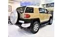 Toyota FJ Cruiser AMAZING Toyota FJ Cruiser GXR 2017 Model!! in Tan Color! GCC Specs