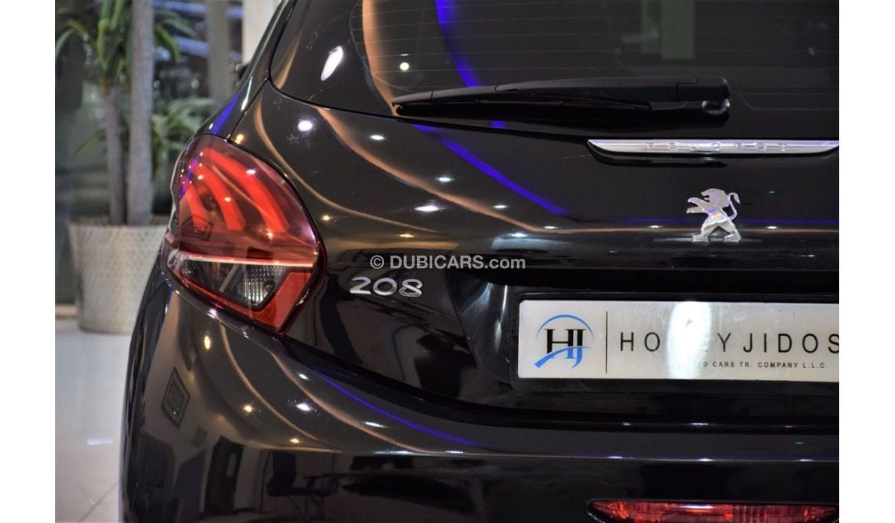 Peugeot 208 EXCELLENT DEAL for our Peugeot 208 2016 Model in Black Color GCC Specs