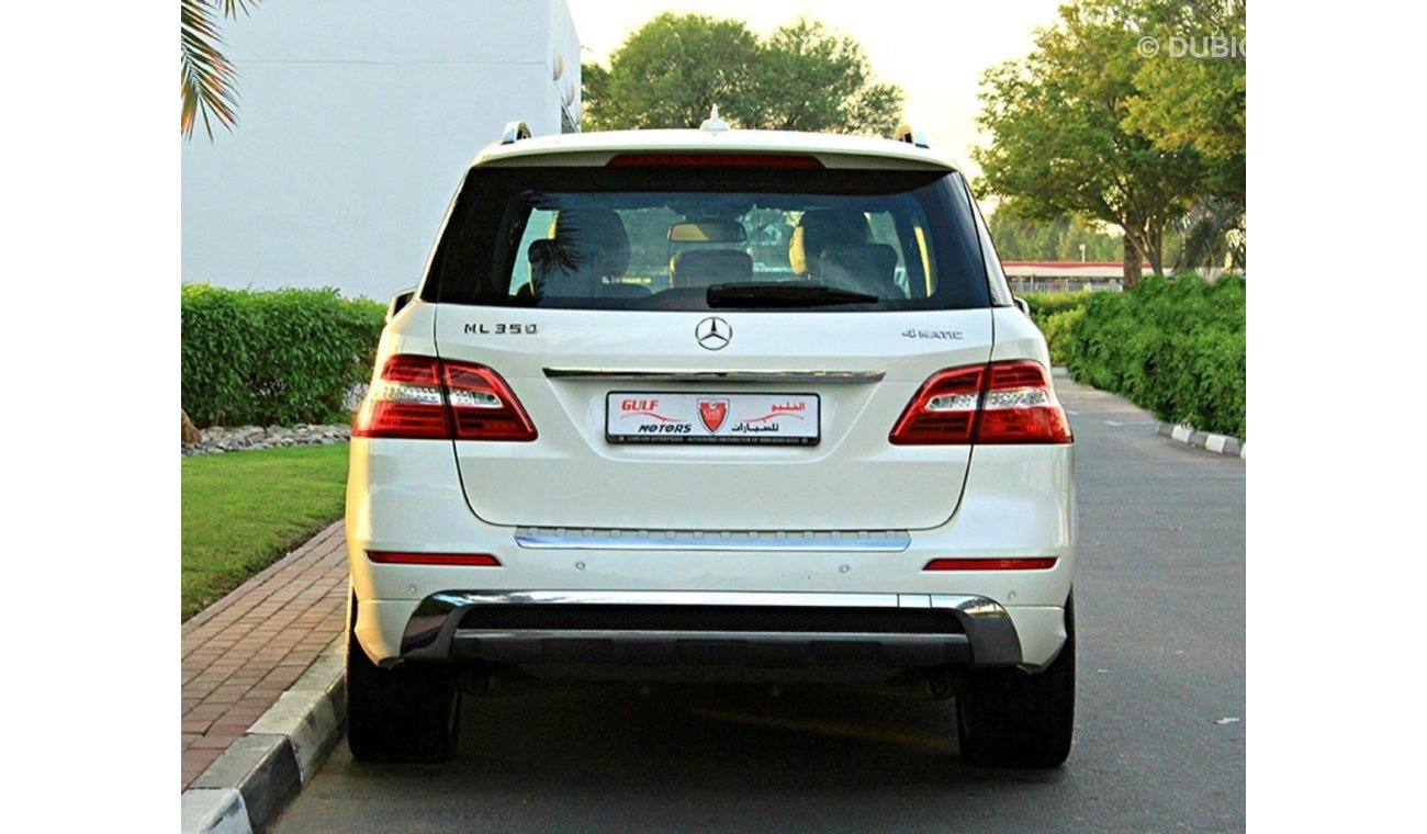 Mercedes-Benz ML 350 GCC- MERCEDES-BENZ ML350 - 2013 - EXCELLENT CONDITION - FULL OPTION - 1 YEAR WARRANTY - VAT INCLUDED