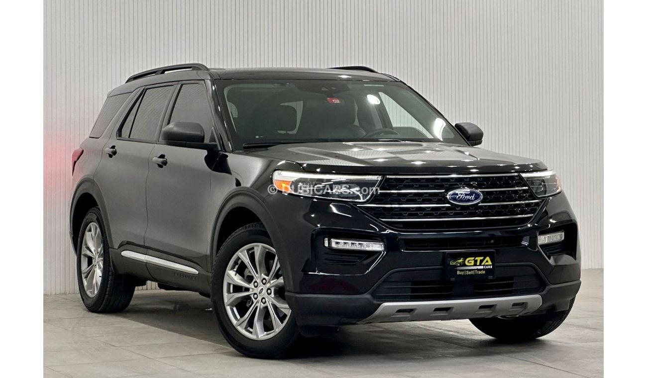 فورد إكسبلورر XLT 200A 2021 Ford Explorer XLT, May 2026 Ford Warranty + Service Contract, Full Ford Service Histor