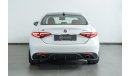 ألفا روميو جوليا 2019 Alfa Romeo Giulia Veloce Q4 / 5yrs, 120k kms Warranty & Service