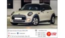 Mini Cooper Mini Cooper 2015 GCC under Warranty with Zero Down-Payment.