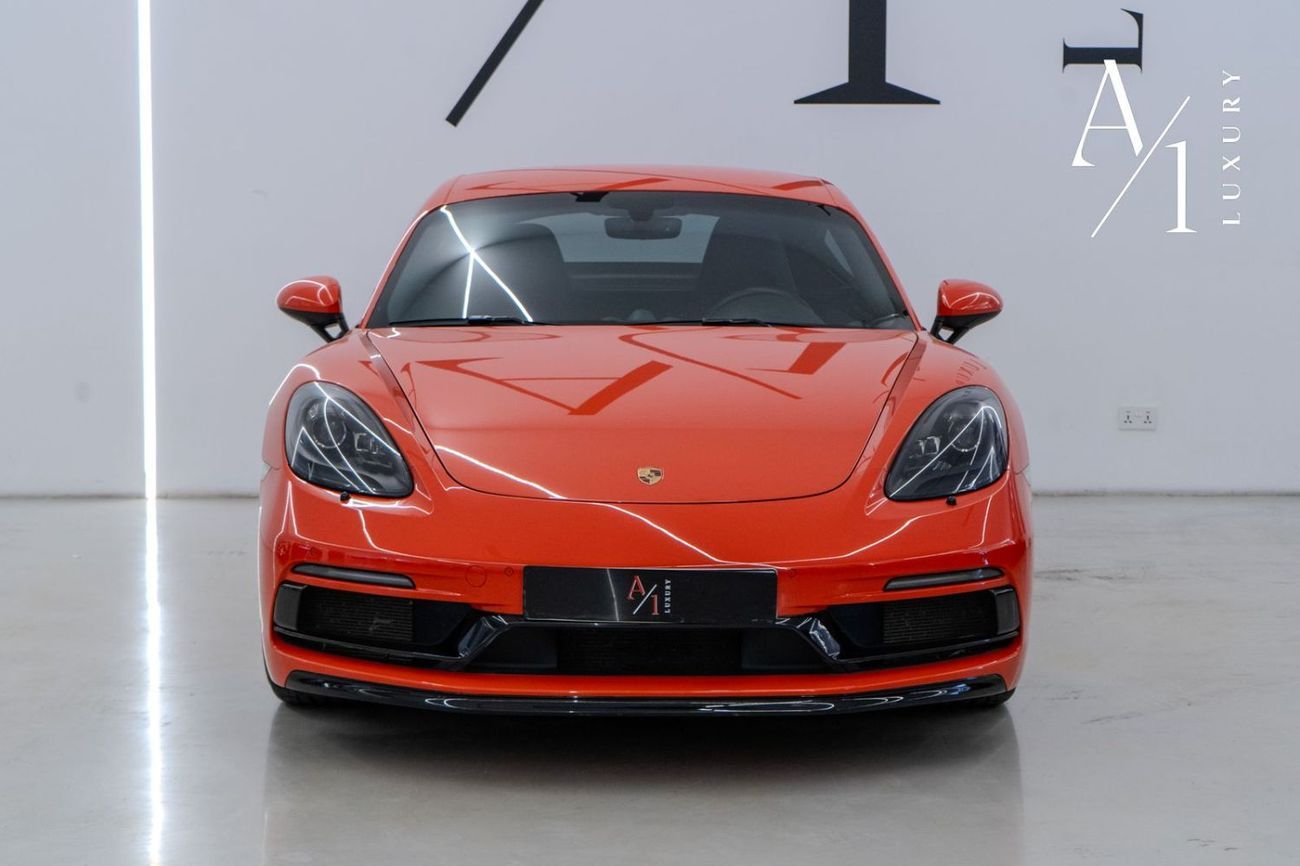 Porsche 718 Cayman S 2.5L A/T 2018 Porsche 718 Cayman S, 2026 Porsche Warranty, Sport Chrono Package, Exclusive Manufak