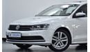 فولكس واجن جيتا EXCELLENT DEAL for our Volkswagen Jetta ( 2018 Model ) in White Color GCC Specs