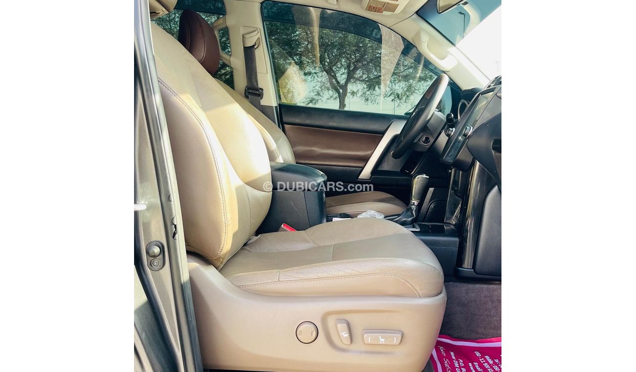 تويوتا برادو 2015 Grey *Limgene Body Kit* V6 4.0 CC Petrol [LHD] Original Leather 7 Electric Seats {Tesla Screen}
