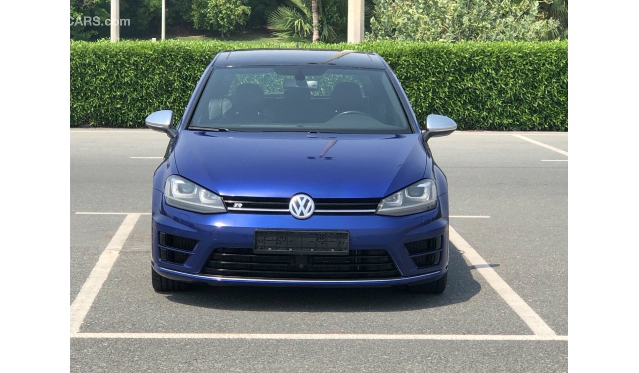 Volkswagen Golf Golf R MODEL 2016 GCC CAR PERFECT CONDITION FULL OPTION PANORAMIC ROOF LEATHER SEATS BACK CAMERA ORI