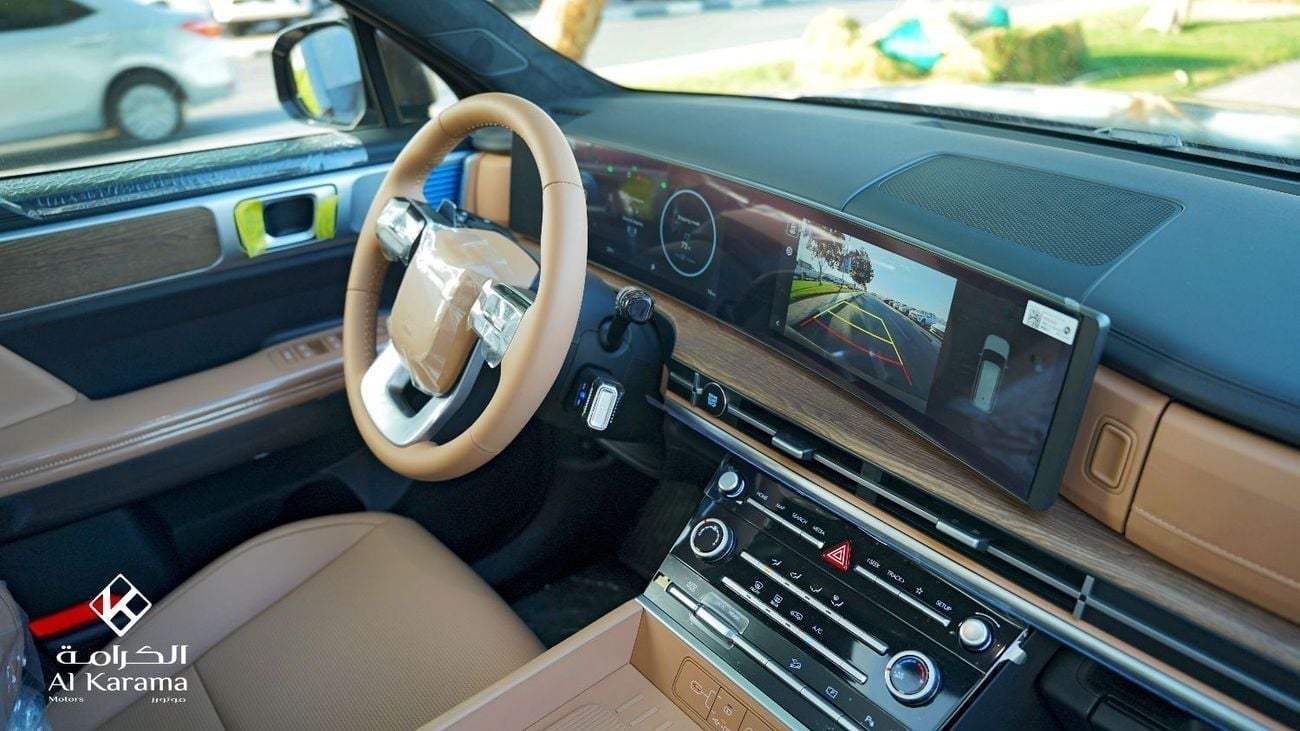 هيونداي سانتا في SMART 2.0T - Petrol Engine - 5 Seater SUV with Leather Seats - Rear Camera - 20" Alloy Wheels - 12.3