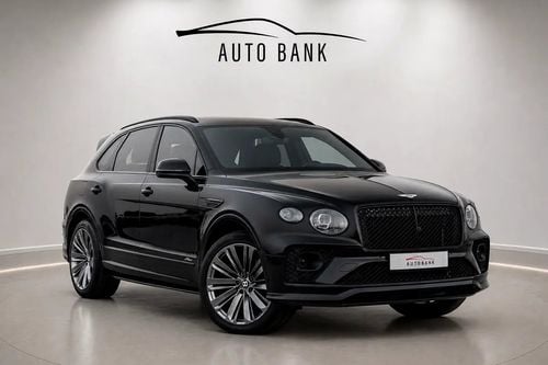 Bentley Bentayga SPEED MODEL - GCC SPECS - NO ACCIDENT - FULL SERVICE IN AGENCY