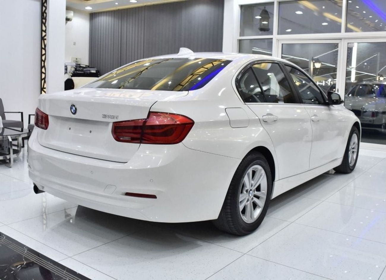 BMW 318i EXCELLENT DEAL for our BMW 318i ( 2018 Model ) in White Color GCC Specs