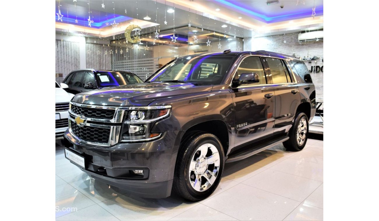 Chevrolet Tahoe FULL SERVICE HISTORY Chevrolet Tahoe LT 2016 Model!! in Brown Color! GCC Specs