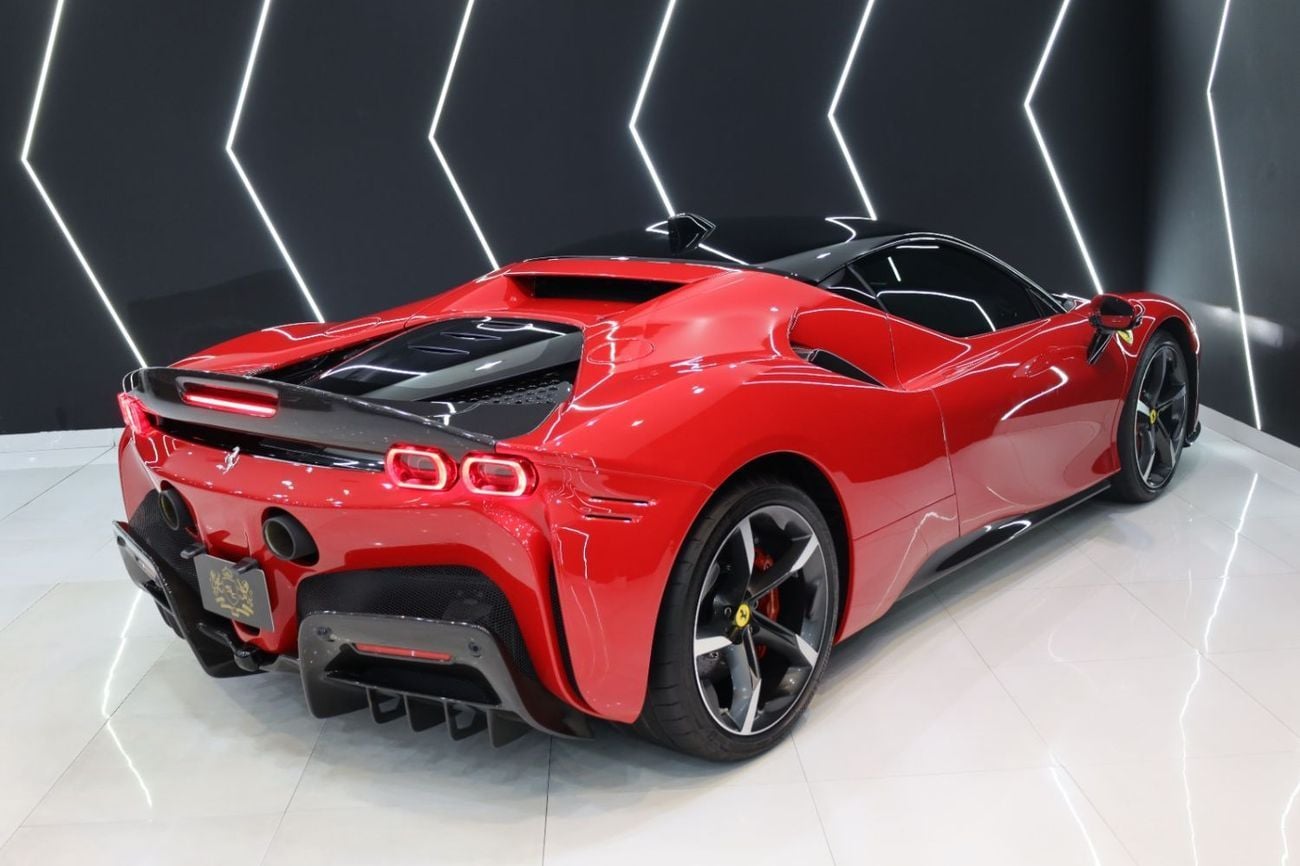 Ferrari SF90 Assetto Fiorano Package, JBL Audio, Al Tayer Warranty + Service!!