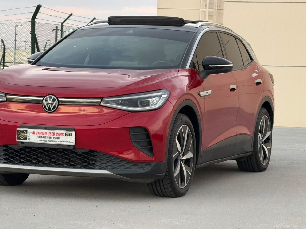 فولكس واجن ID.4 مفتاحين و صبغ الوكالة