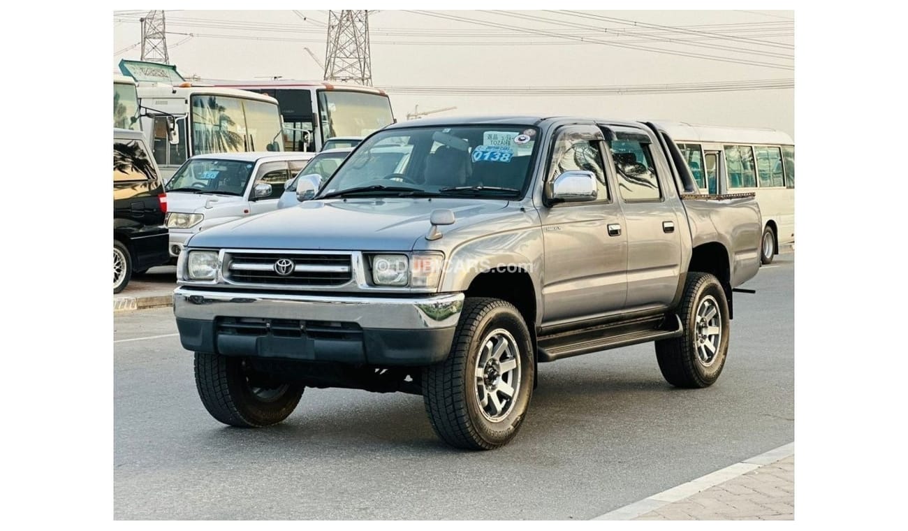 Toyota Hilux 1998 MANUAL | DIESEL 3.0L | DOUBLE CAB | SPORTS BAR | SIDE STEPS & SUN VISORS | GOOD CONDITION