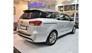 Kia Carnival EXCELLENT DEAL for our KIA Grand Carnival 2016 Model!! in Silver Color! GCC Specs