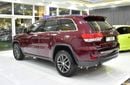 Jeep Grand Cherokee EXCELLENT DEAL for our Jeep Grand Cherokee Limited 4x4 ( 2017 Model ) in Red Color GCC Specs