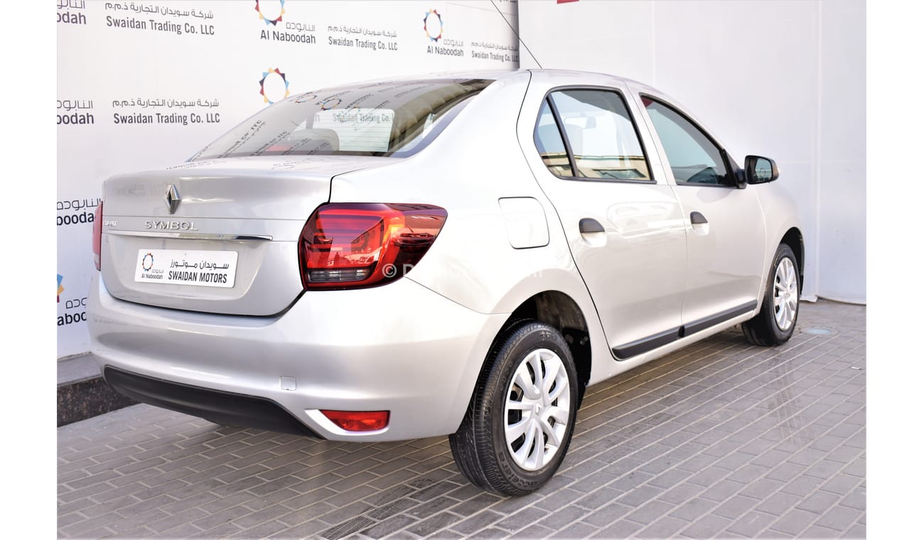 Renault Symbol AED 508 PM | 0% DP | 1.6L SE GCC WARRANTY