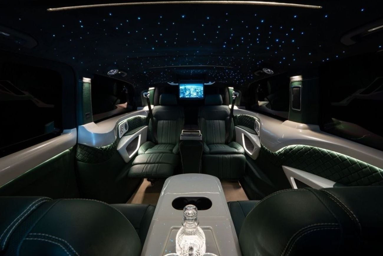 Mercedes Benz V300 AVANTGARDE ERTEX LUXURY CAR DESIGN CO. BOTTEGA DEEP GREEN