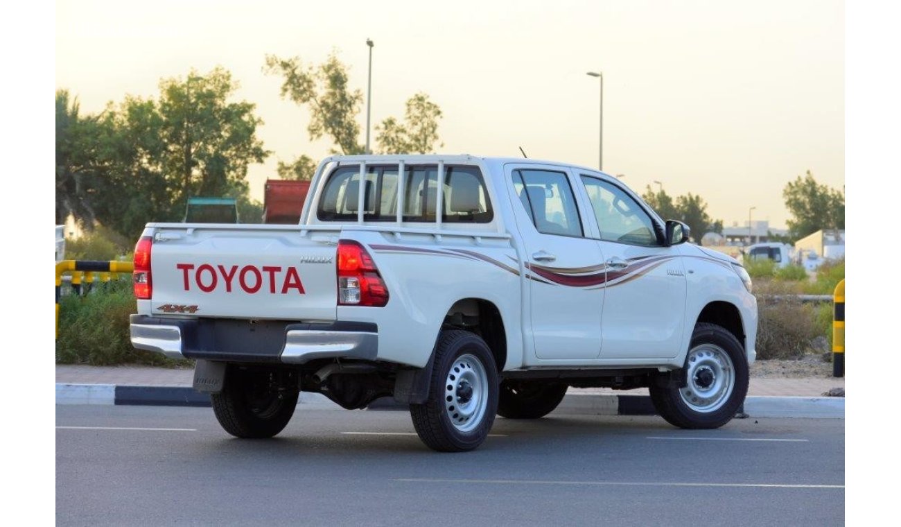 تويوتا هيلوكس 2019 MODEL TOYOTA HILUX DOUBLE CAB PICKUP  2.4L DIESEL 4WD MANUAL TRANSMISSION