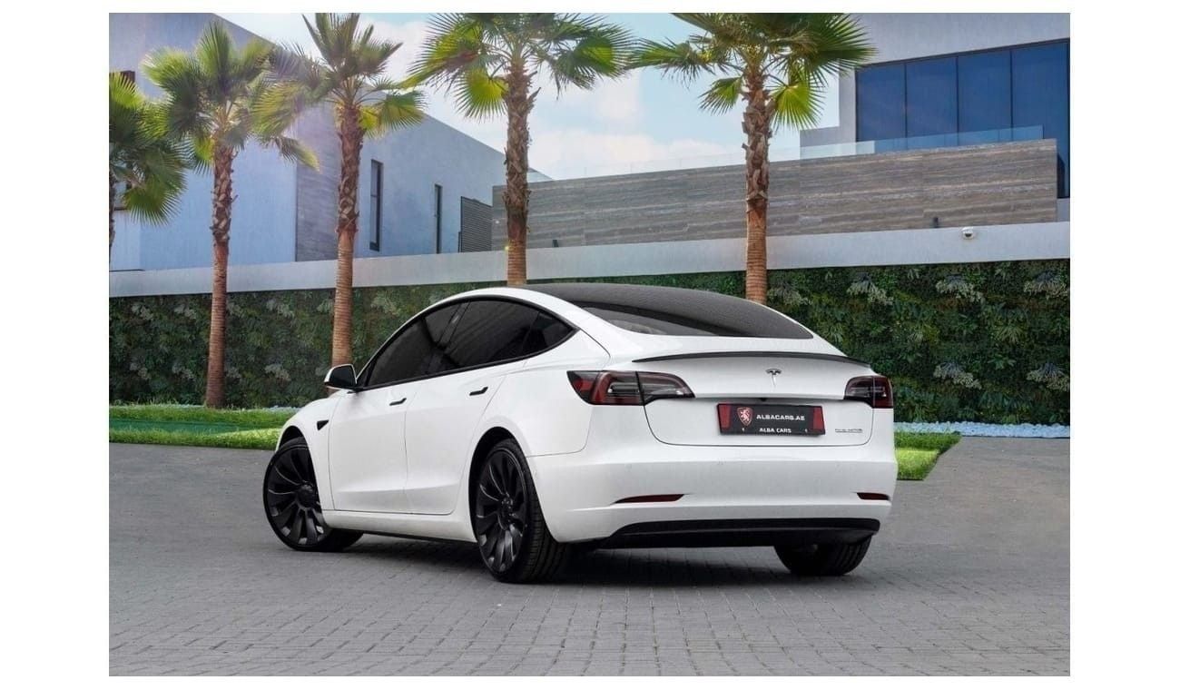 تسلا موديل 3 برفورمانس | 2,937 P.M  | 0% Downpayment | Agency Warranty!