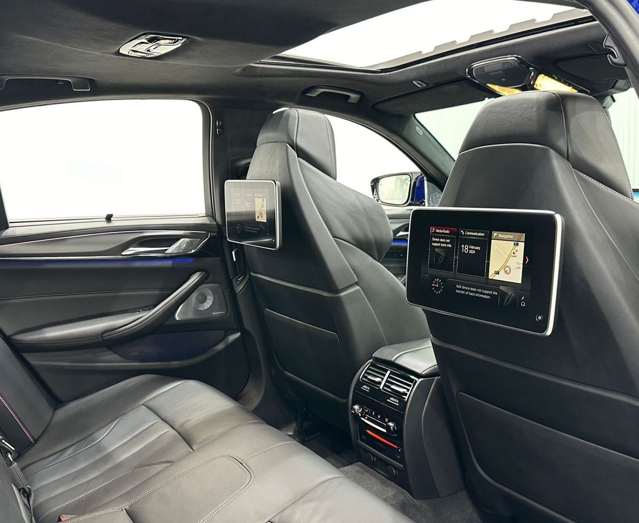 BMW M5 Std 2018 BMW M5, SEP 2024 BMW Warranty + SEP 2026 Service Contract, GCC