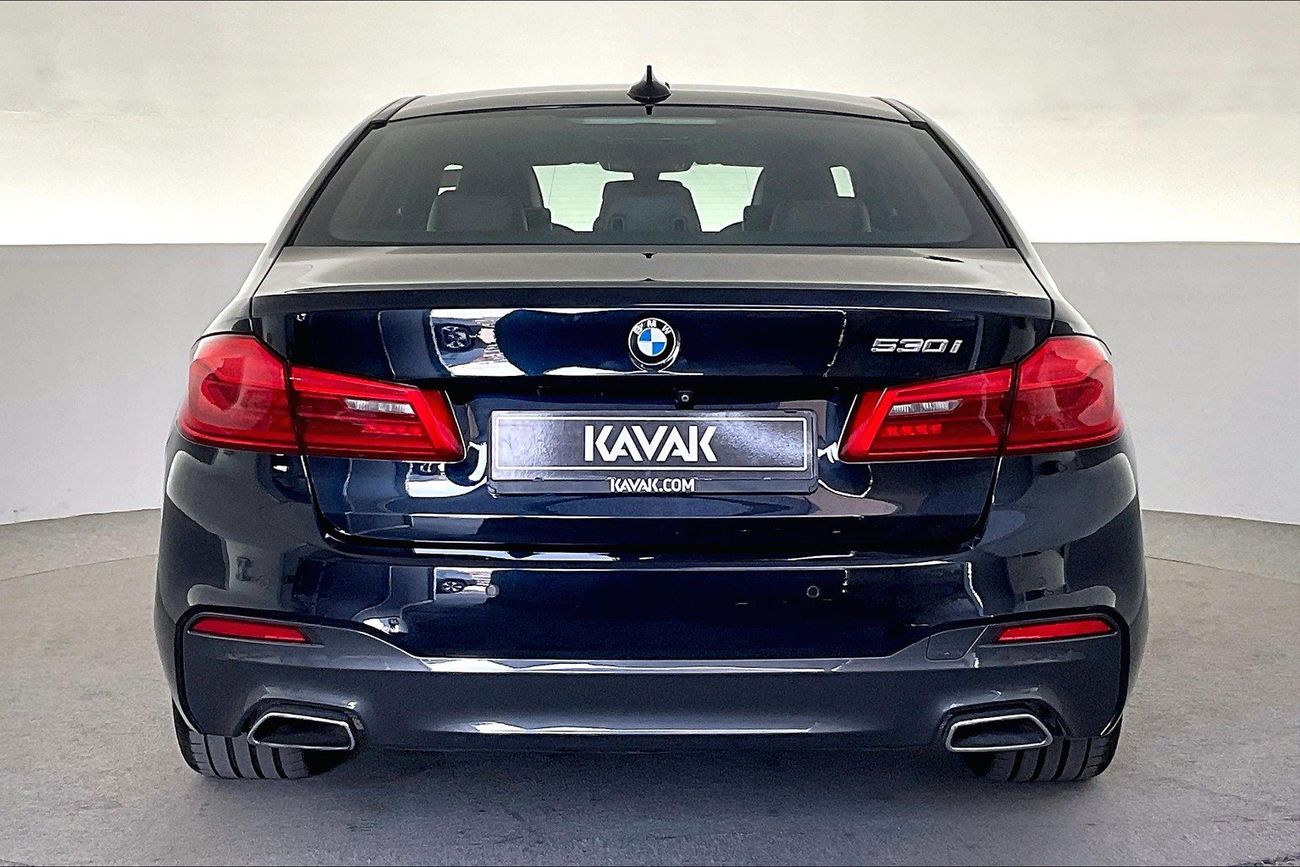 بي أم دبليو 530i Luxury + M Sport Package | شامل الضمان | 0 ﺪﻔﻋﺓ ﺃﻮﻟﻯ
