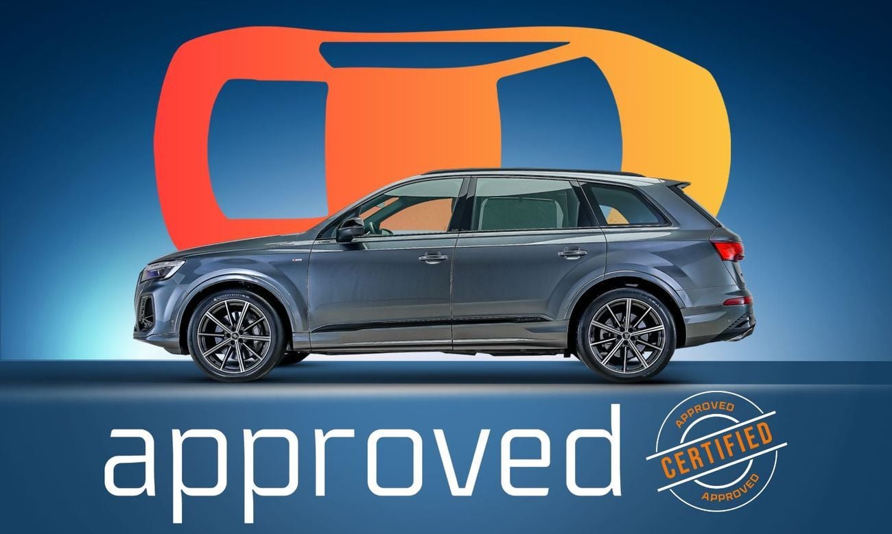 Audi Q7 45 TFSI quattro S-Line 3.0L UAE's Very Best Example | AED 4,025 Per Month