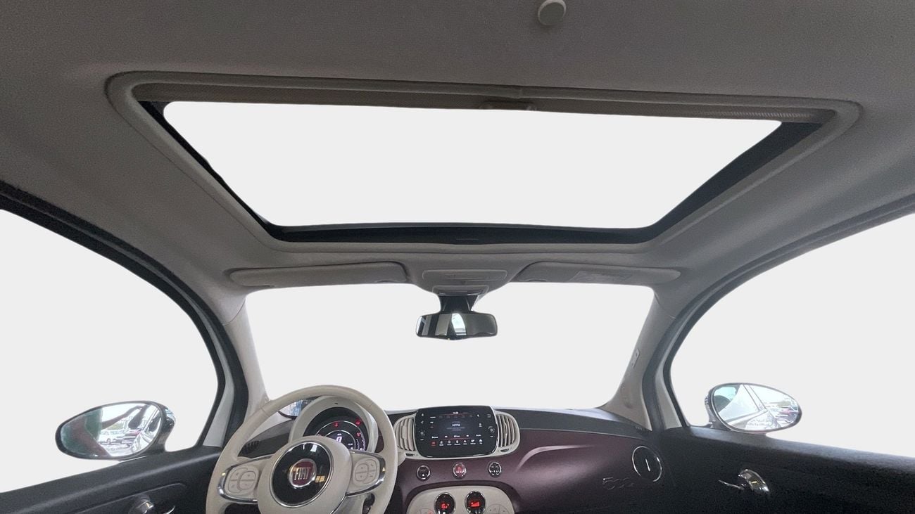 فيات 500 1.4L 100HP LOUNGE | شامل الضمان | 0 ﺪﻔﻋﺓ ﺃﻮﻟﻯ