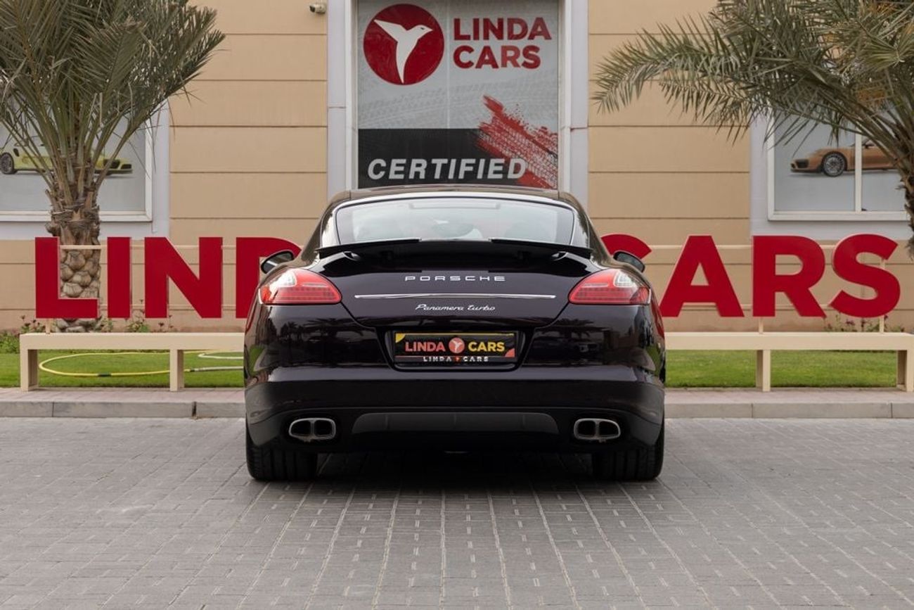 بورش باناميرا Porsche Panamera Turbo (LOWEST MILEAGE) 2010 GCC.