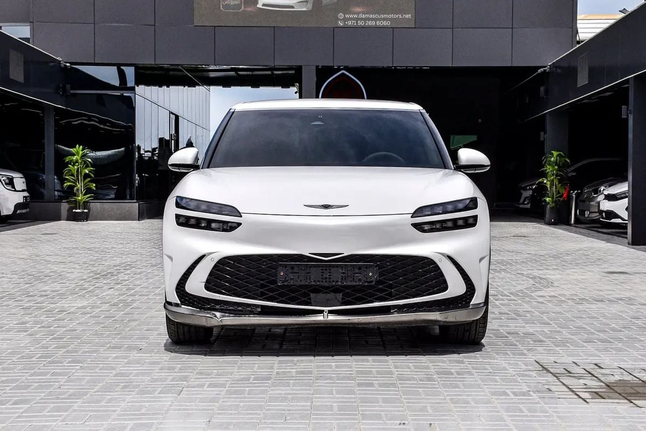 جينيسس GV60 Electric | Korean Specs | Clean Title | 26K KM | White | جينسس كهرباء وا