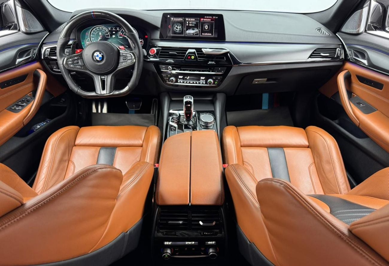 BMW M5 Competition 4.4L (617 HP) 2019 BMW M5 Competition, Warranty, Service History, Korean Specs