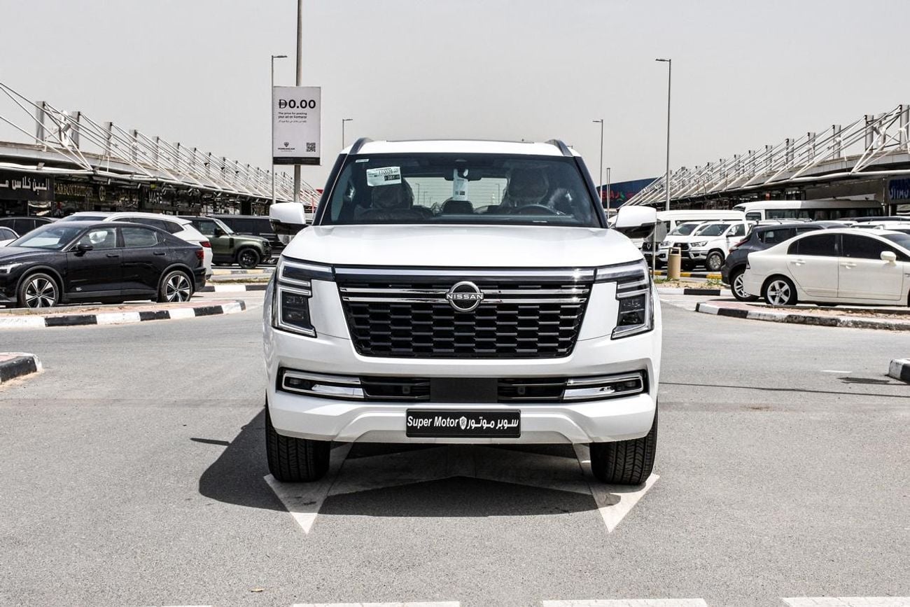 Nissan Patrol 3.8L V6 LE Titanium | GCC | Al Rusomani Warranty