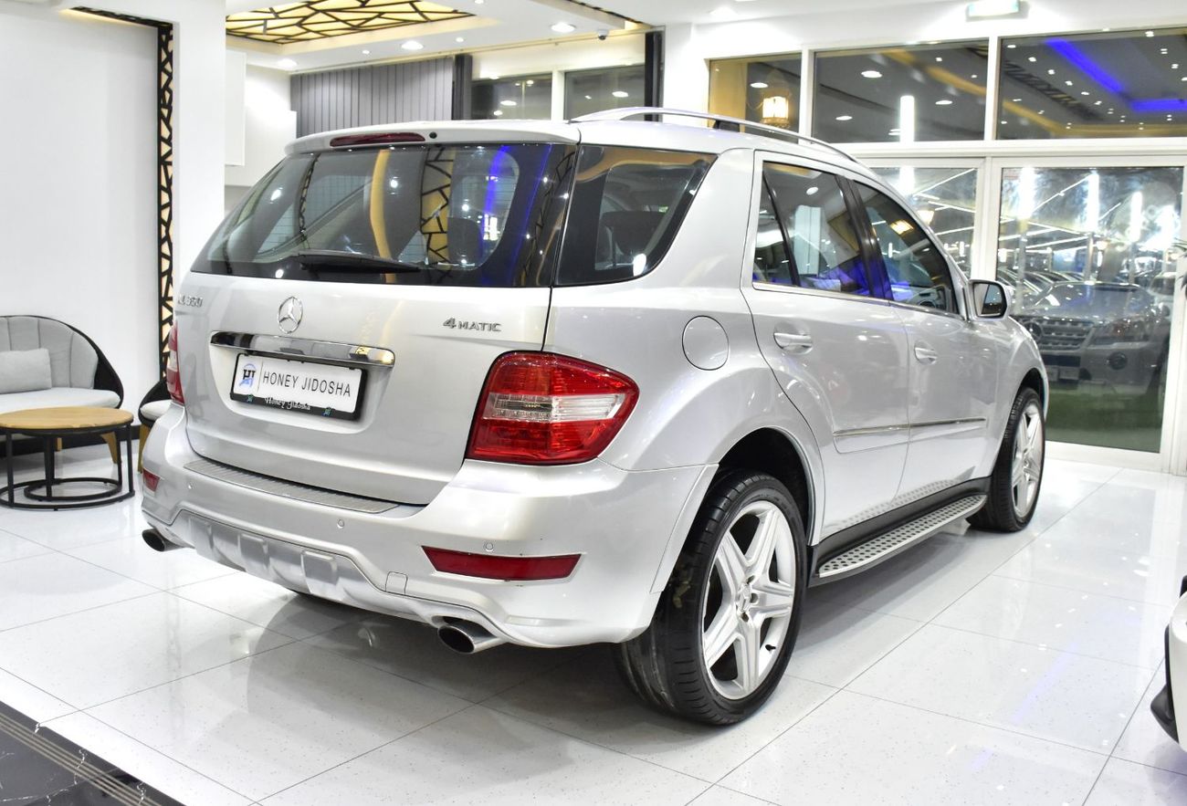 مرسيدس بنز ML 350 EXCELLENT DEAL for our Mercedes Benz ML350 4Matic ( 2009 Model ) in Silver Color GCC Specs