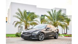 Infiniti Q50 S - Immaculate Condition! - AED 1,351 PM! - 0% DP