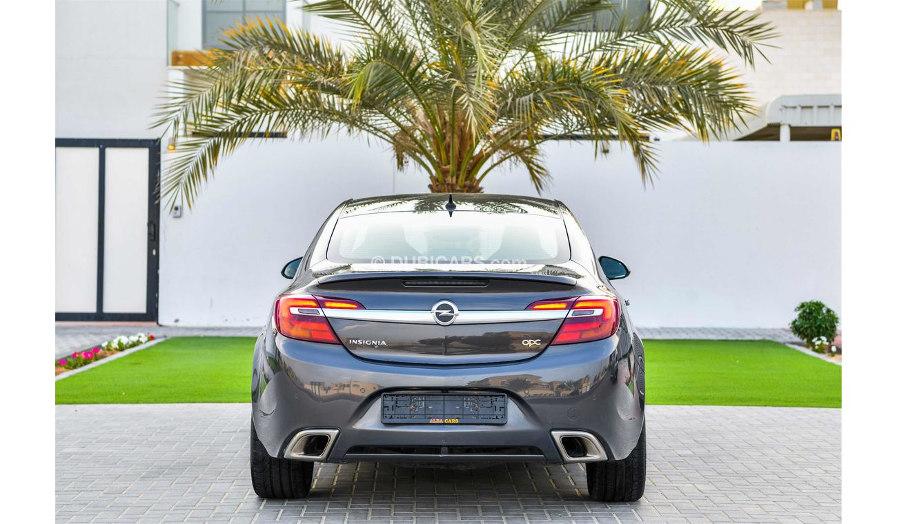 Opel Insignia OPC 2.8L V6 AWD - 2015 - 2 Years Warranty! - AED 1,547 PER MONTH - 0% DOWNPAYMENT