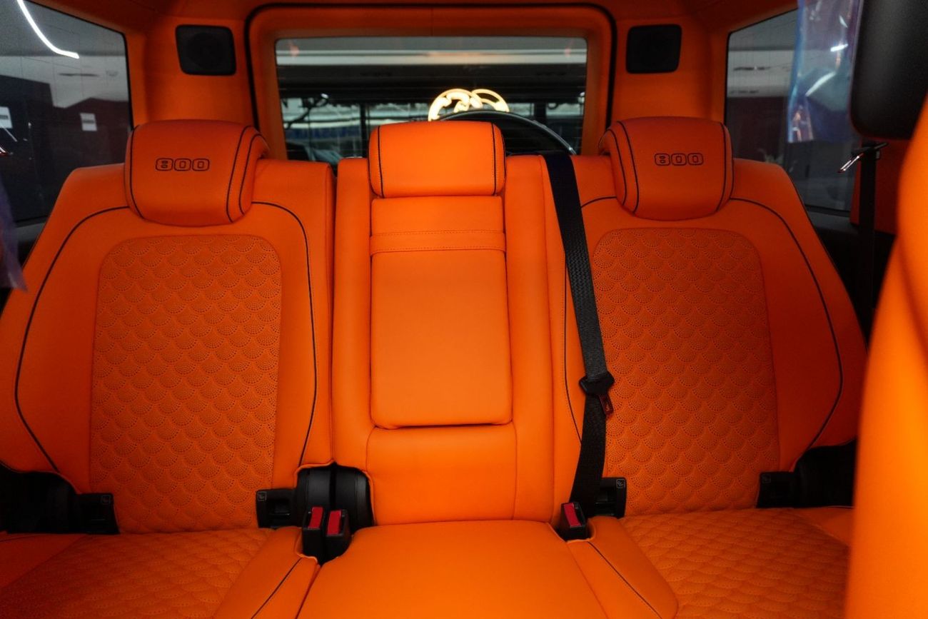 BRABUS 800 - Mercedes-AMG G 63 Mercedes-Benz G 800 - BARABUS - inside Orange - 2025