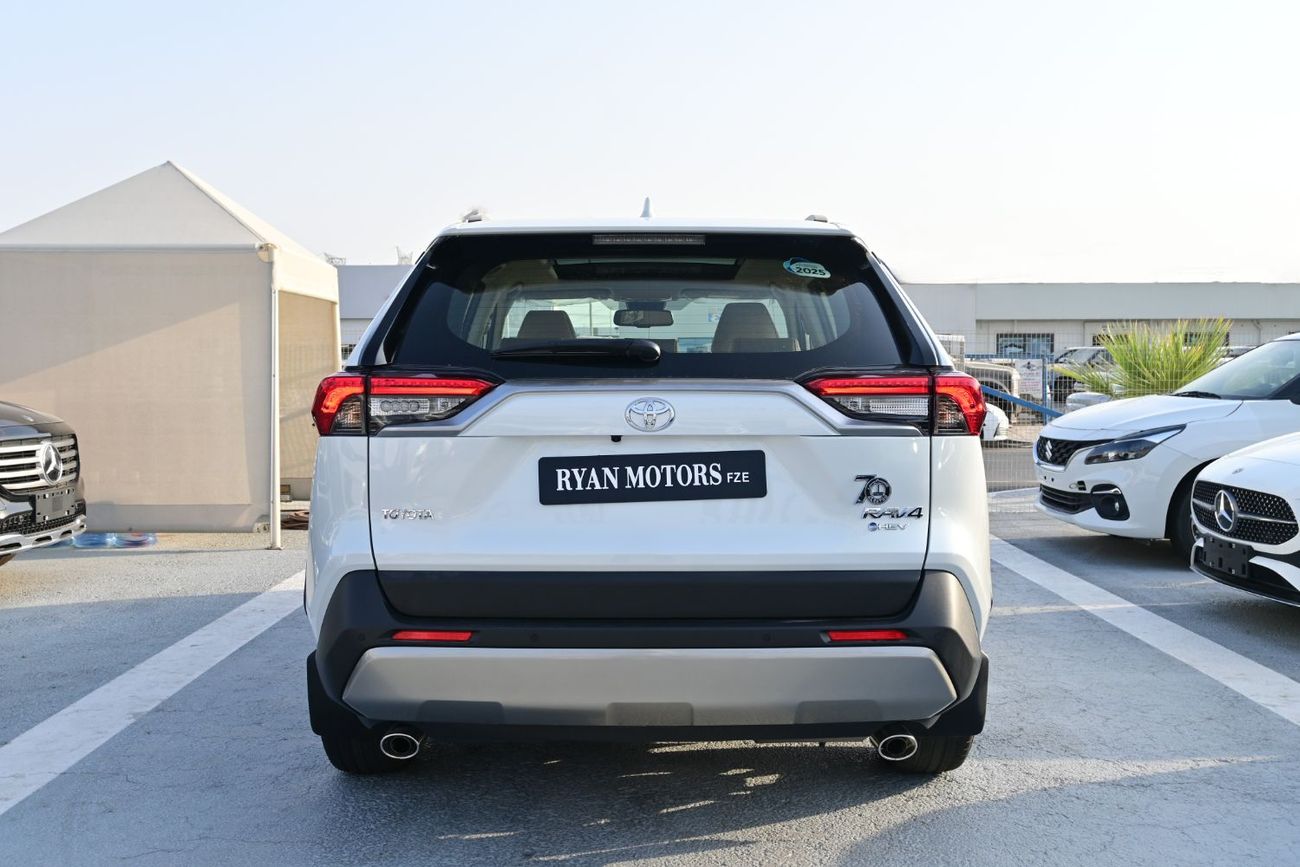 تويوتا راف ٤ Toyota RAV4 Limited 2.5L Hybrid, AWD, Model 2025 Color White