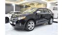 فورد إدج EXCELLENT DEAL for our Ford Edge Limited AWD ( 2012 Model ) in Black Color GCC Specs