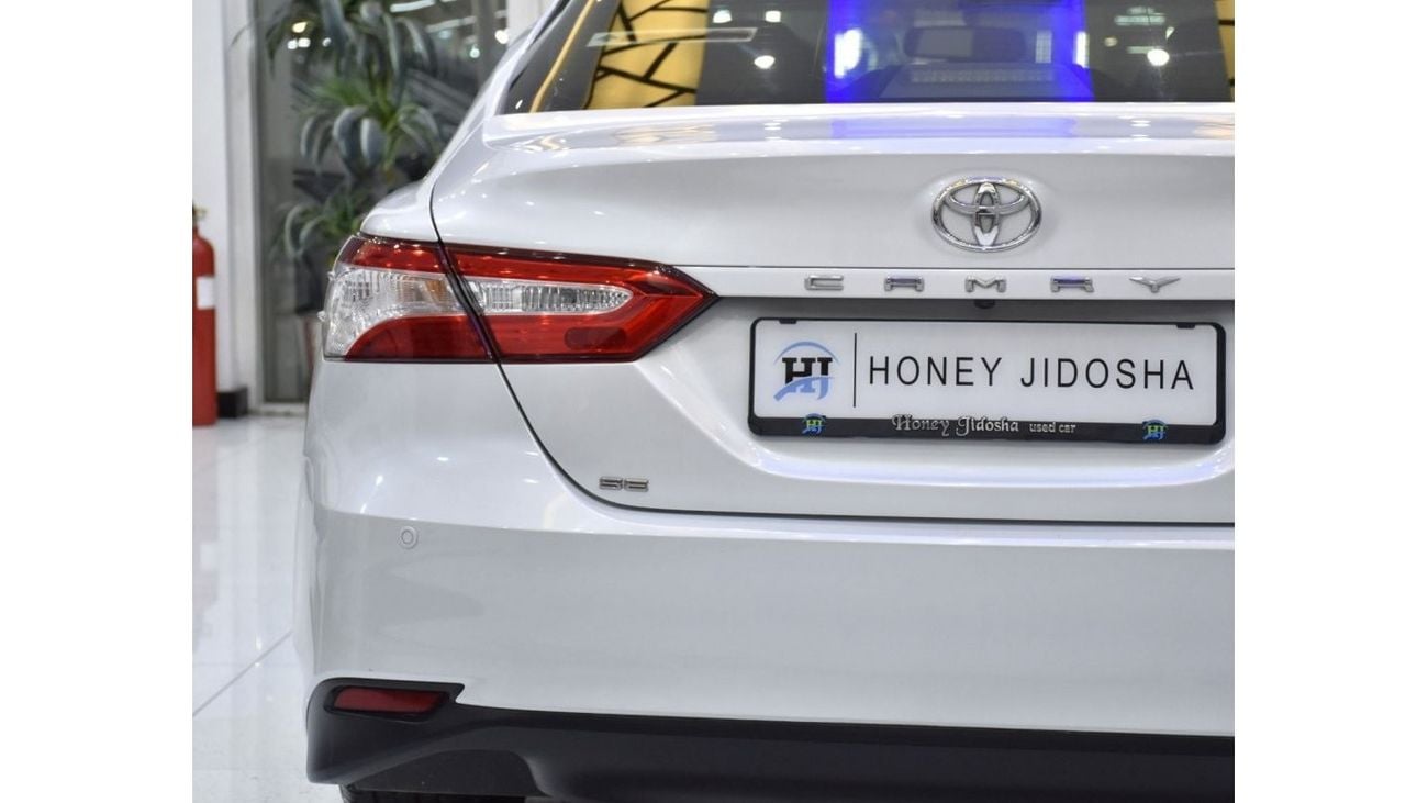Toyota Camry EXCELLENT DEAL for our Toyota Camry SE ( 2019 Model ) in White Color GCC Specs