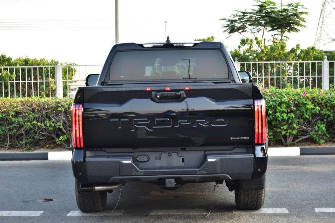Toyota Tundra 2025 MODEL TOYOTA TUNDRA CREWMAX TRD PRO HYBRID V6 3.4L 4WD AUTOMATIC
