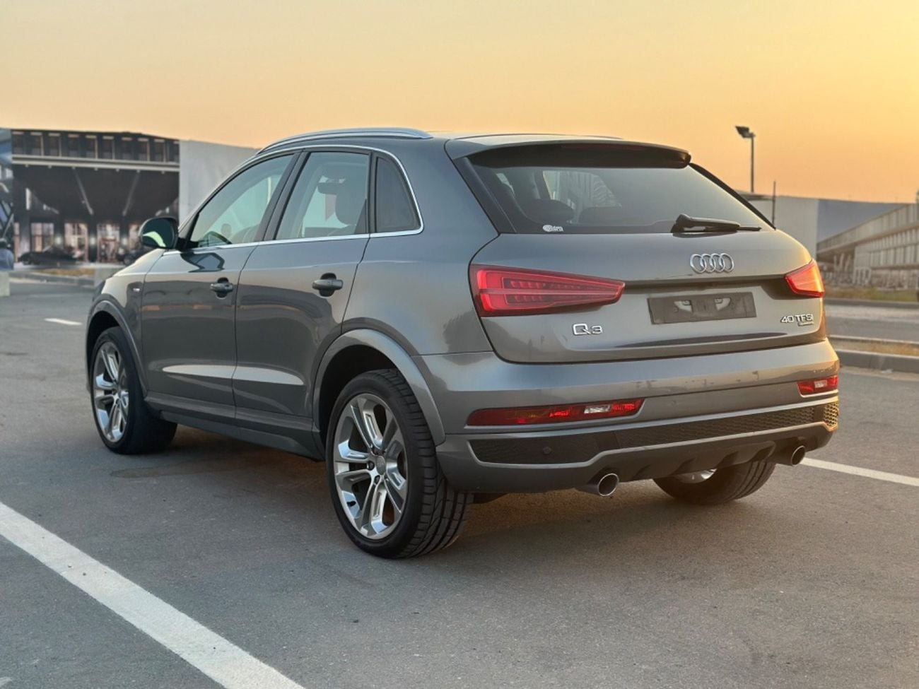 Audi Q3 35 TFSI S-Line MODEL 2016 GCC CAR PERFECT CONDITION INSIDE AND OUTSIDE FULL OPTION