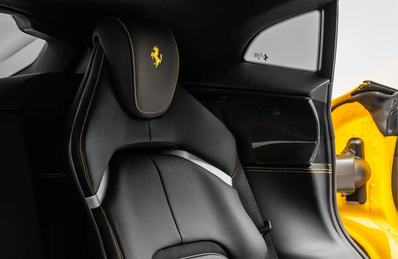 Ferrari Purosangue 6.5L V-12 Naturally Aspirated Engine