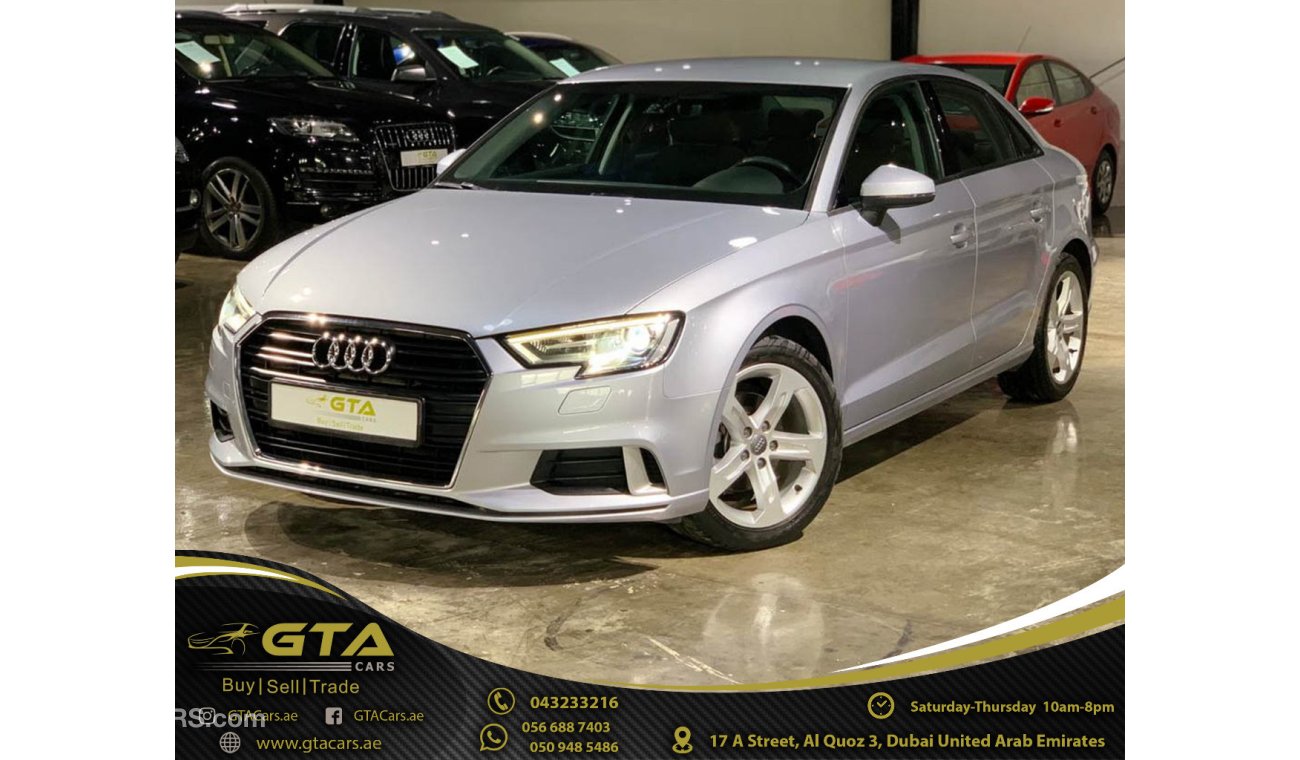 أودي A3 2017 Audi A3 30TFSI, Warranty, Full Audi History, GCC, Low Kms