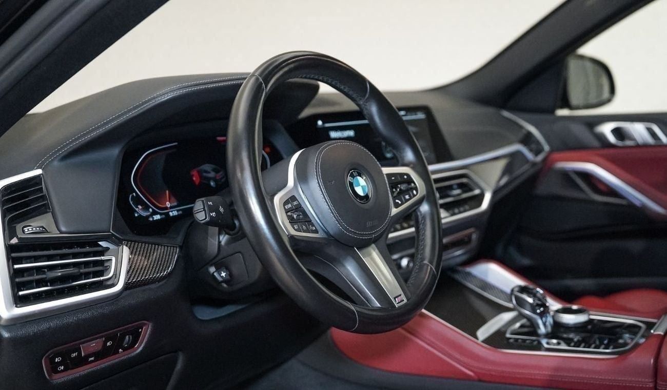 BMW X6 xDrive40i M Sport | AED 2,925 PM | 1 Year Unlimited Warranty | GCC