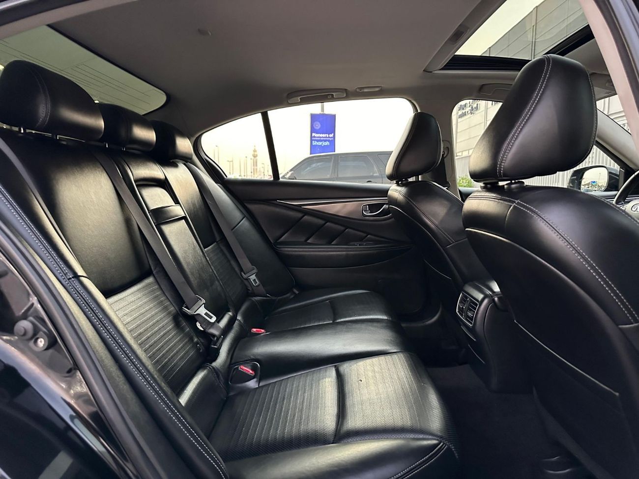 Infiniti Q50 3.0T Sport Black Edition INFINITI Q50 2017 GCC V6t ACCIDENT FREE // PEREFCT CONDITION // FULL OPITIO