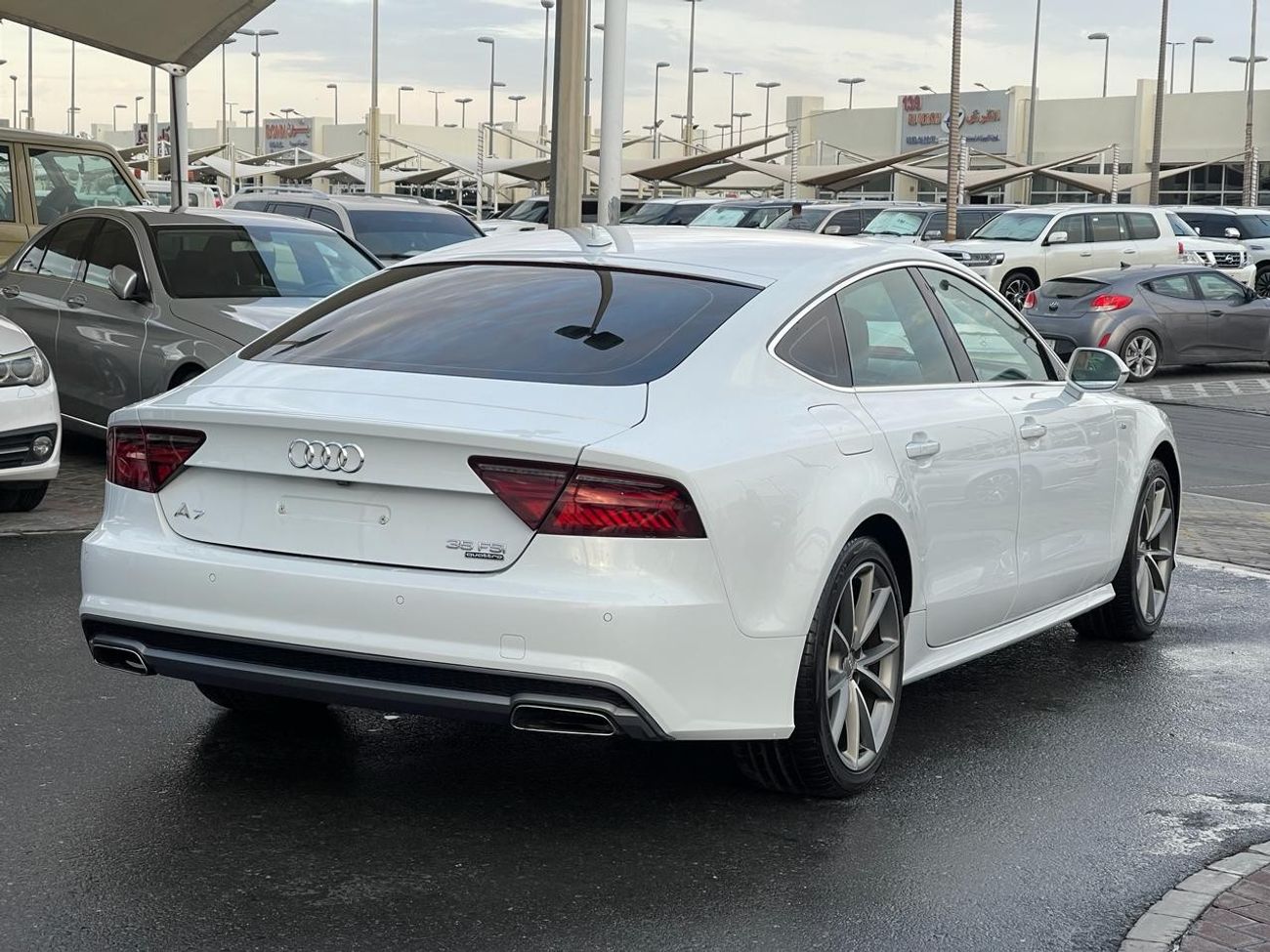Audi A7 35 FSI quattro Audi A7 S line Super chard_Gcc_2017_Excellent_Condition _Full option
