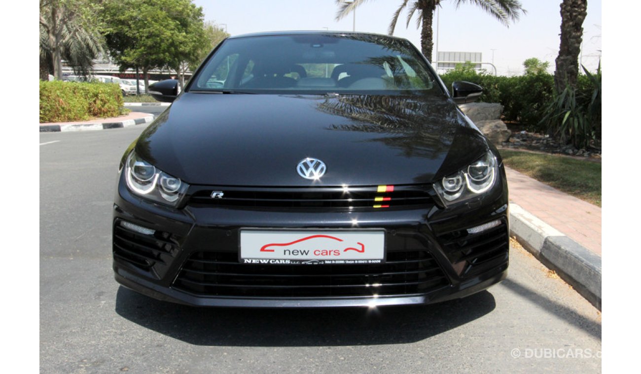 Volkswagen Scirocco Volkswagen Scirocco R -2016 - Black - ZERO DOWN PAYMENT - 1520 AED/MONTHLY - 1 YEAR WARRANTY